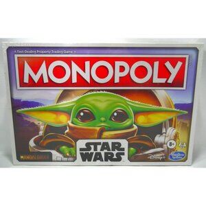 MONOPOLY Star Wars Mandalorian family board game HASBRO 2020, NEW